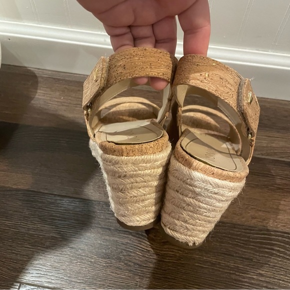 Vionic Brooke Cork Espadrille Wedge Supportive Sandals 10 - Picture 7 of 11